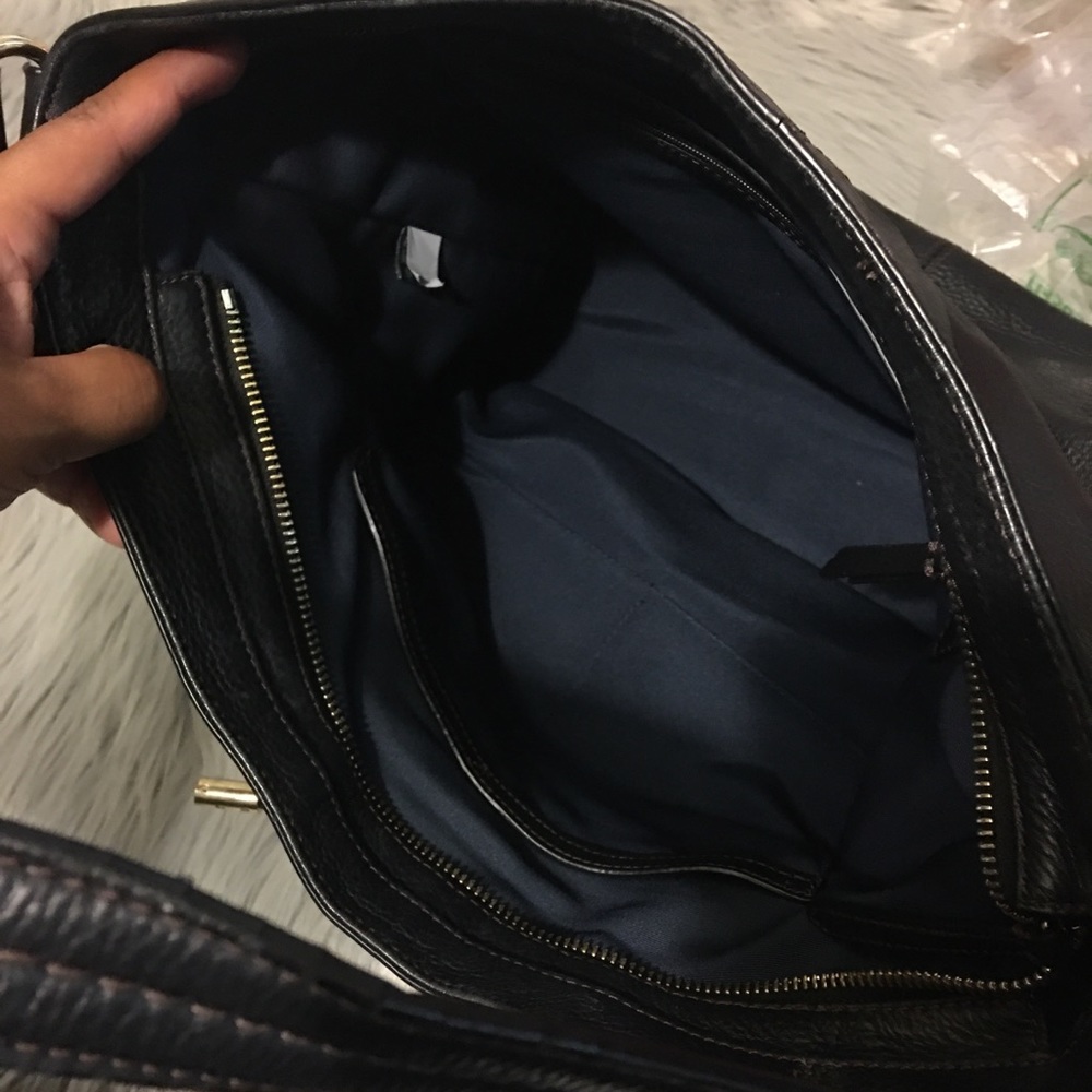 Cole Haan Black Leather Bag - Picture 15 of 16